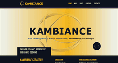 Desktop Screenshot of kambiance.com